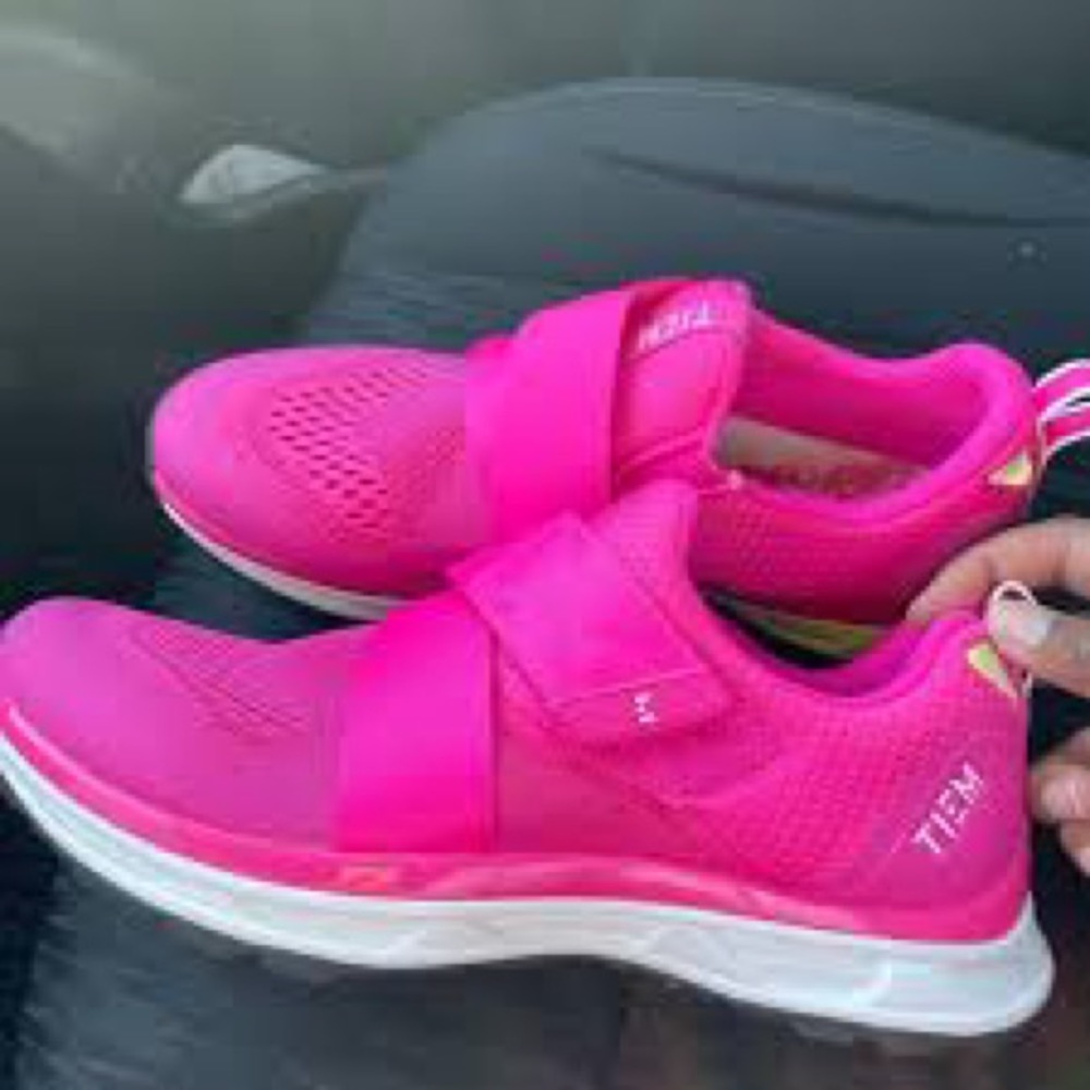 TIEM Pink Spin Shoes- worn 5 times